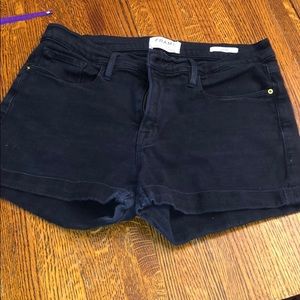 Frame denim cuffed shorts